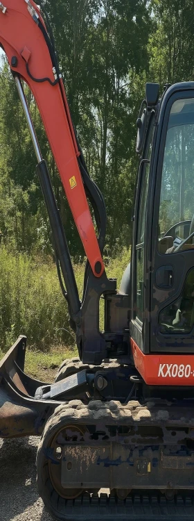 Багер Kubota KX080-4, снимка 5