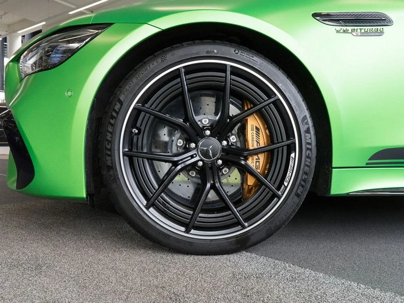 Mercedes-Benz AMG GT 63S E-PERFORMANCE/CERAMIC/CARBON/GREEN HELL/NIGHT/, снимка 3 - Автомобили и джипове - 49303345