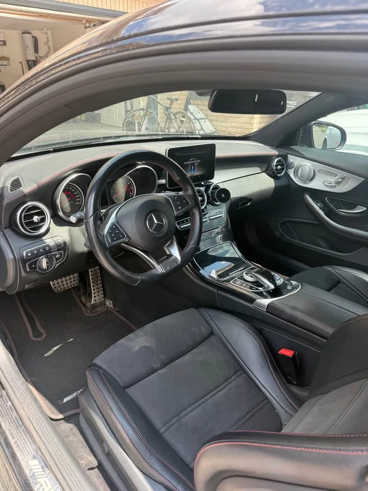 Mercedes-Benz C 43 AMG * Coupe 4MATIC* АВТОКРЕДИТ БЕЗ ПЪРВОНАЧАЛНА ВНОСКА, снимка 7 - Автомобили и джипове - 55385647
