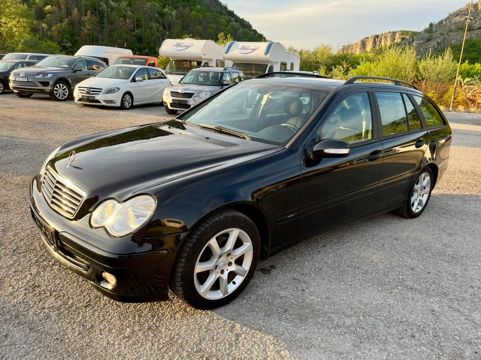 Mercedes-Benz C 200 163к.с, KOMPRESSOR, ГАЗ, FACELIFT , снимка 1