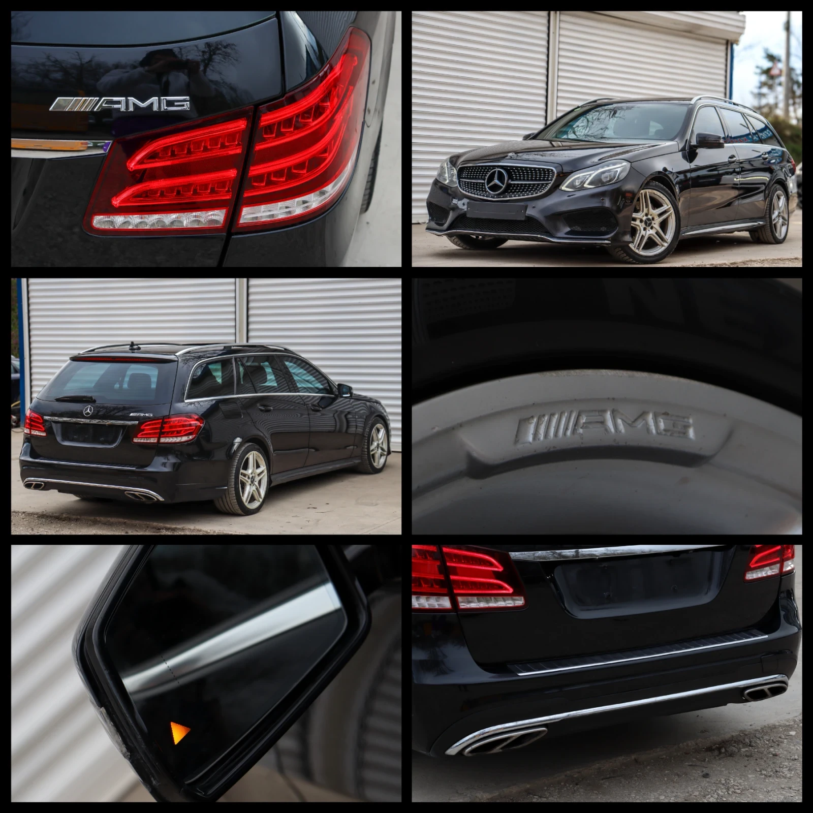 Mercedes-Benz E 300 d V6 AMG LED 9G, снимка 14 - Автомобили и джипове - 54158480