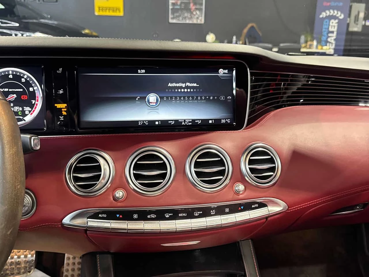 Mercedes-Benz S 63 * AMG * ДИСТРОНИК* 360КАМЕРА* МАСАЖ* BURMASTER* , снимка 12 - Автомобили и джипове - 54769622
