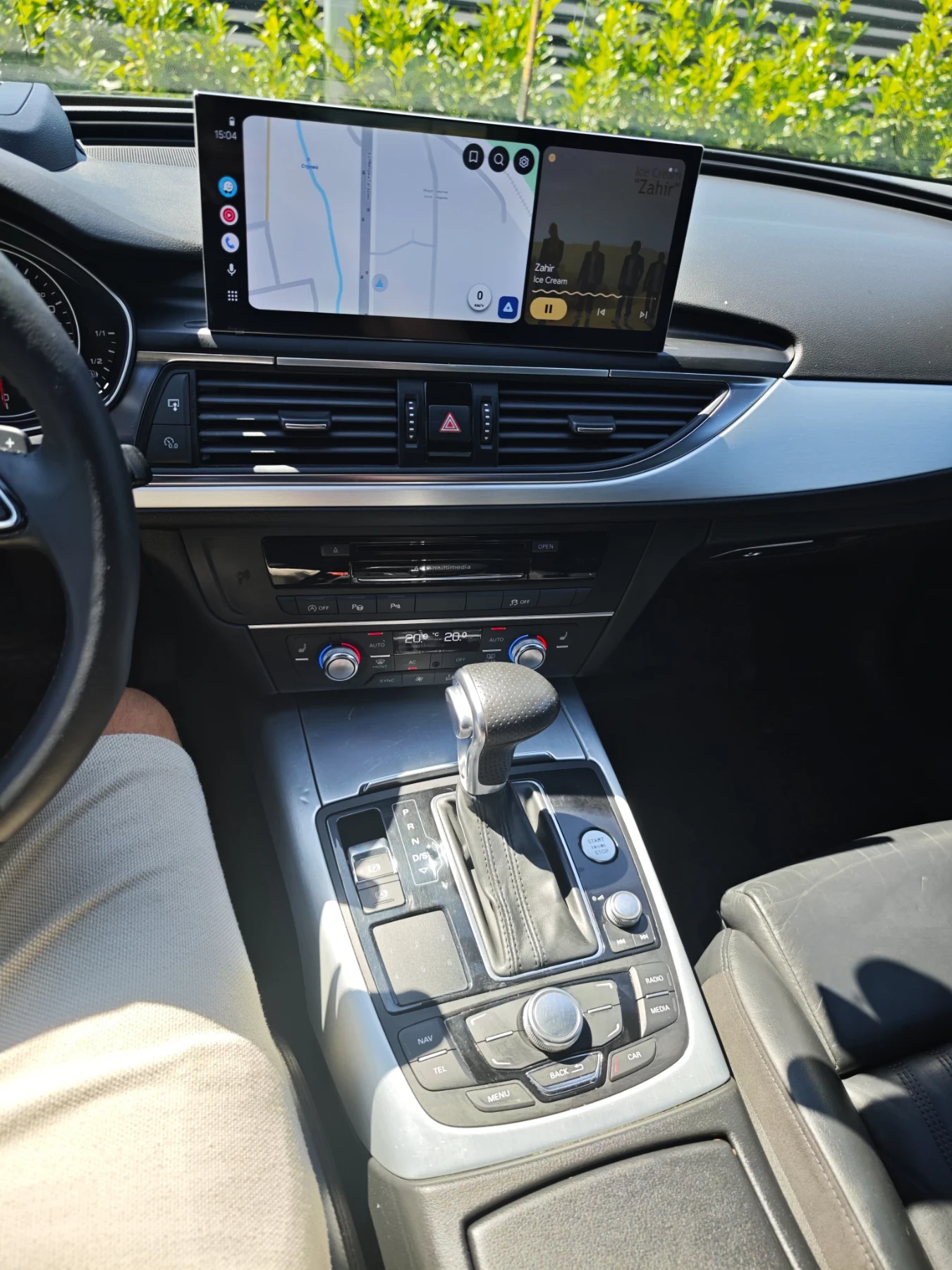 Audi A6 Full led/distronic/S line/ pano /navi, снимка 14 - Автомобили и джипове - 55515452