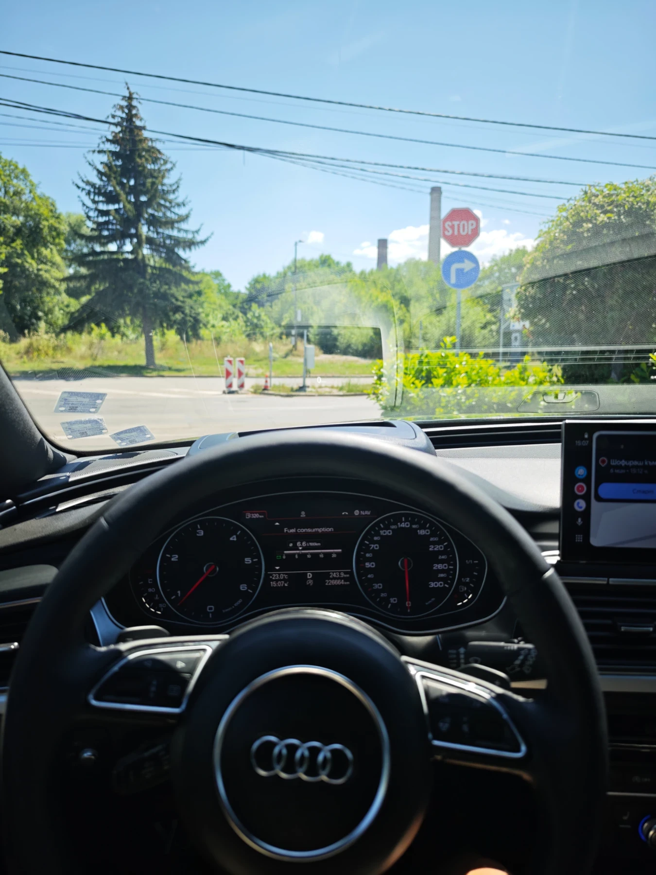 Audi A6 Full led/distronic/S line/ pano /navi, снимка 17 - Автомобили и джипове - 55515452
