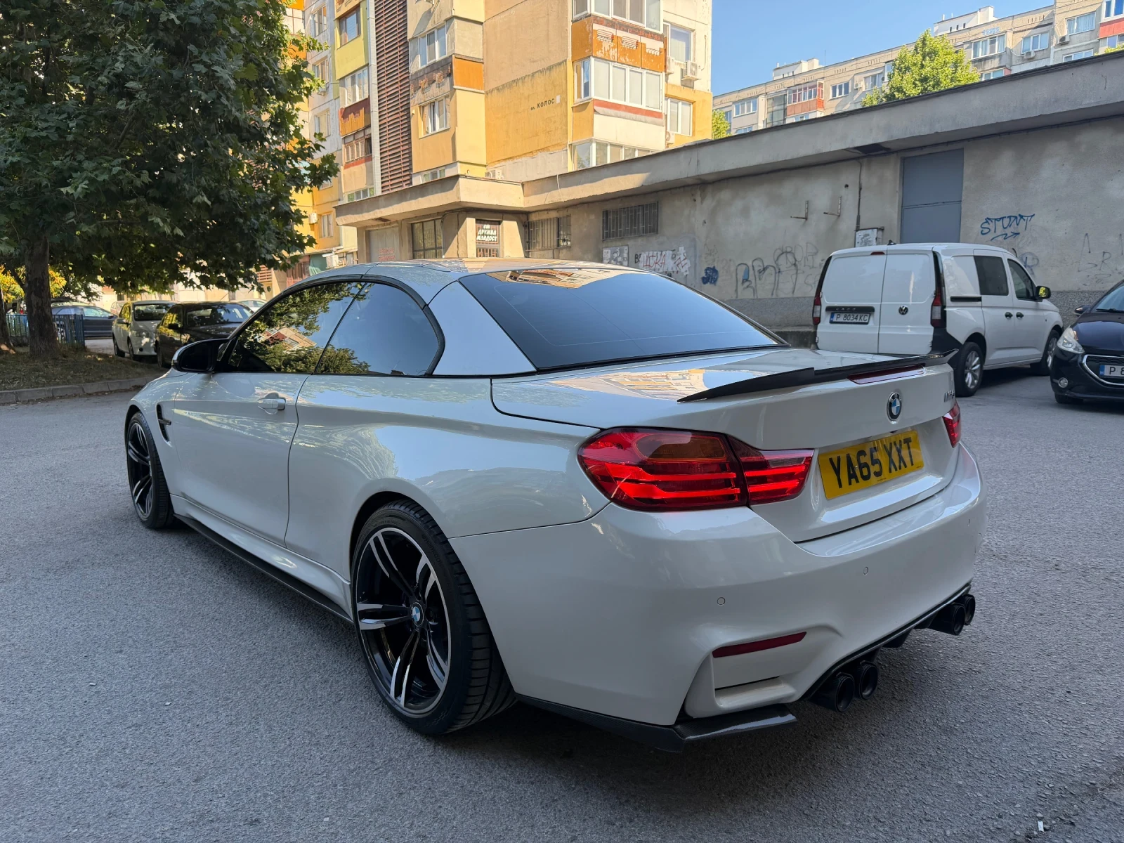 BMW M4 Кабрио  H/K 360* , снимка 5 - Автомобили и джипове - 55672941