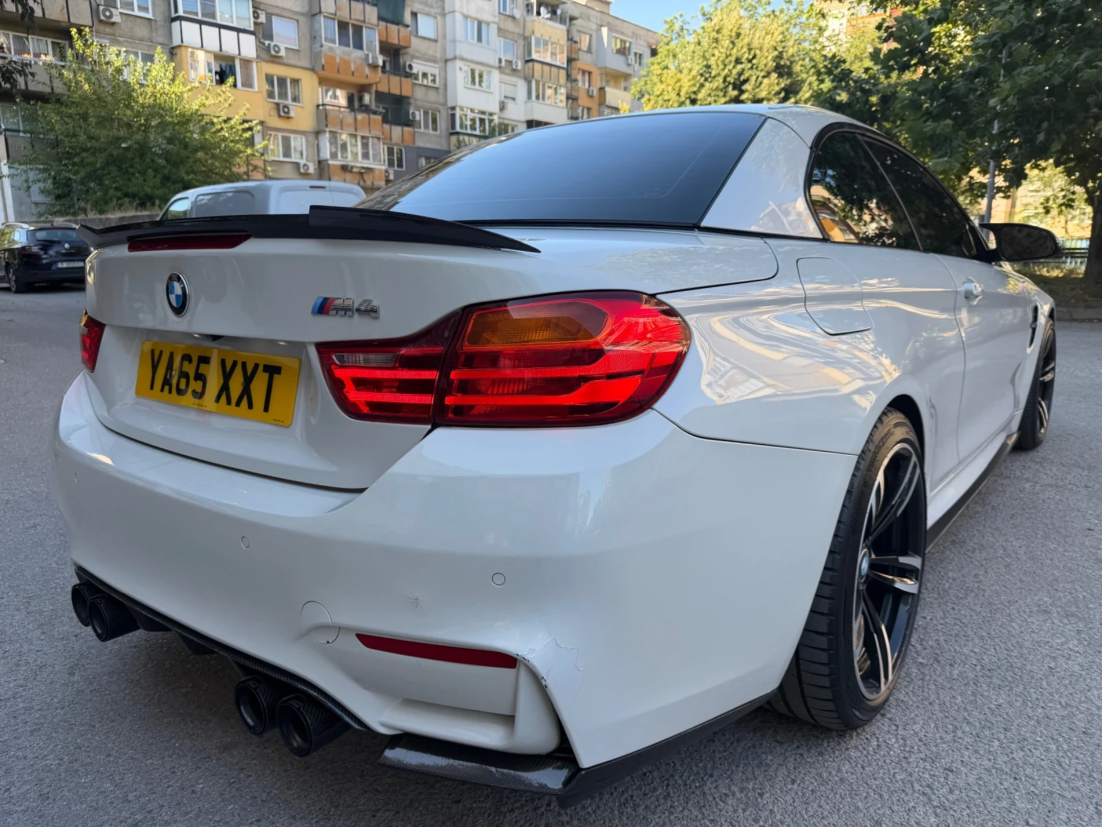 BMW M4 Кабрио  H/K 360* , снимка 6 - Автомобили и джипове - 55672941