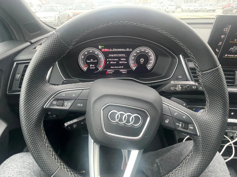 Audi Q5  S-line, Quattro, 36000km, Matrix, 360, Distronic, снимка 15 - Автомобили и джипове - 49168648