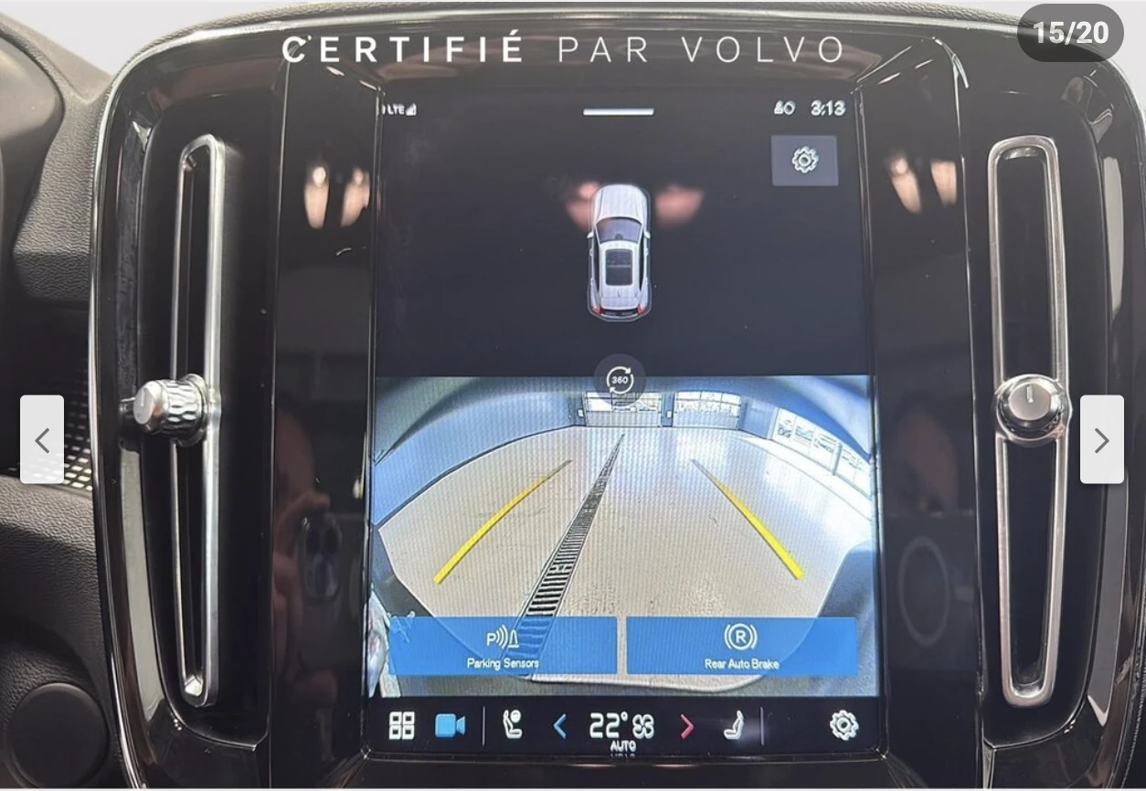 Volvo XC40 P8* AWD* ДИГИТАЛНО* ТАБЛО* CARPLAY* ПОДГРЕВ* 360КА - изображение 9