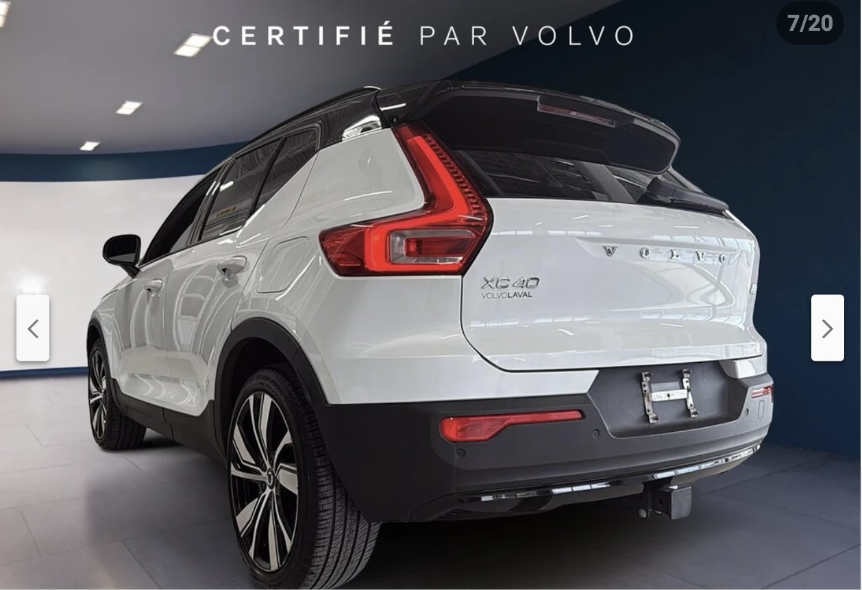 Volvo XC40 P8* AWD* ДИГИТАЛНО* ТАБЛО* CARPLAY* ПОДГРЕВ* 360КА - изображение 4