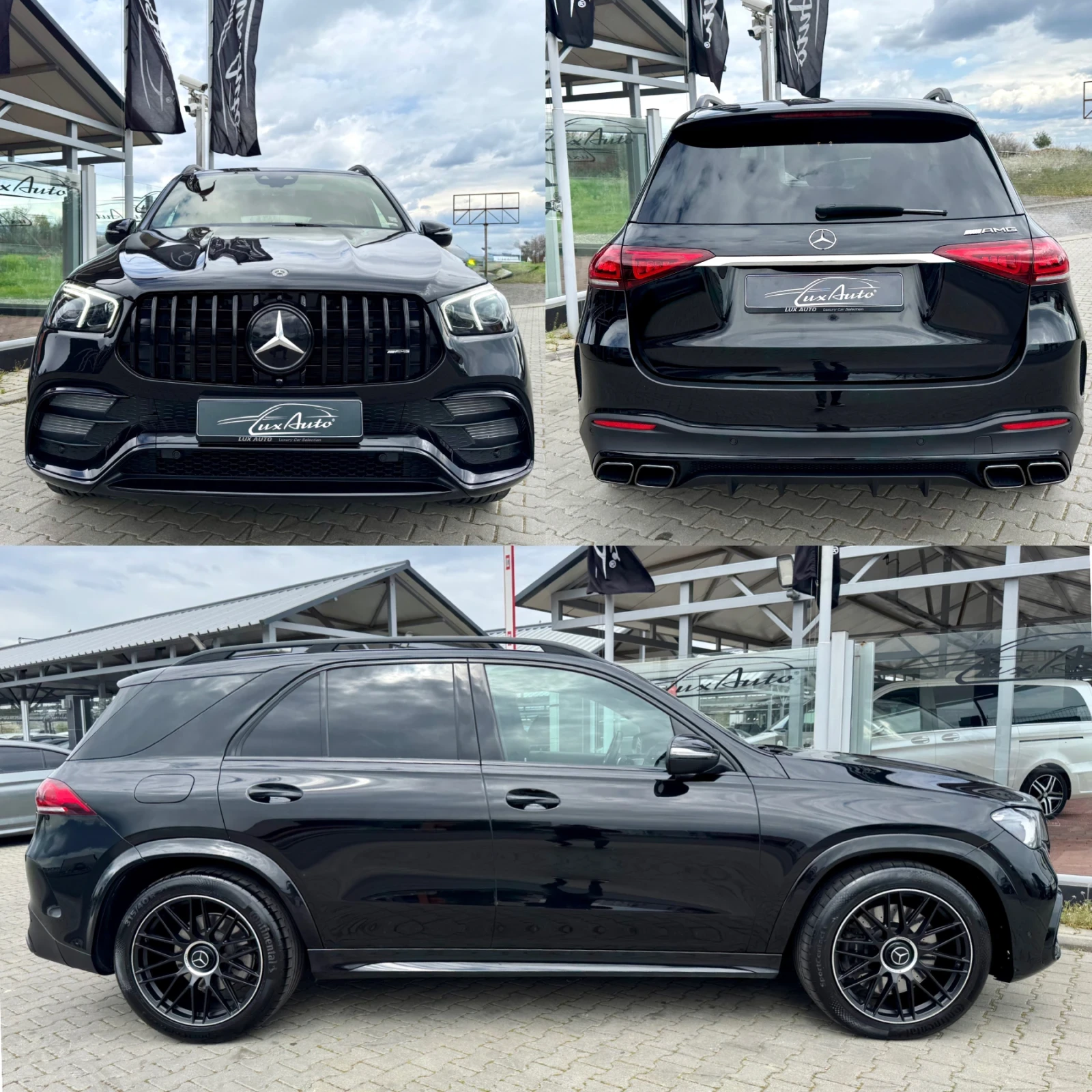 Mercedes-Benz GLE 450 AMG 4MATIC#7-МЕСТА#PANORAMA#AIRMATIC#CARBON#ALCANTARA, снимка 5 - Автомобили и джипове - 54153527