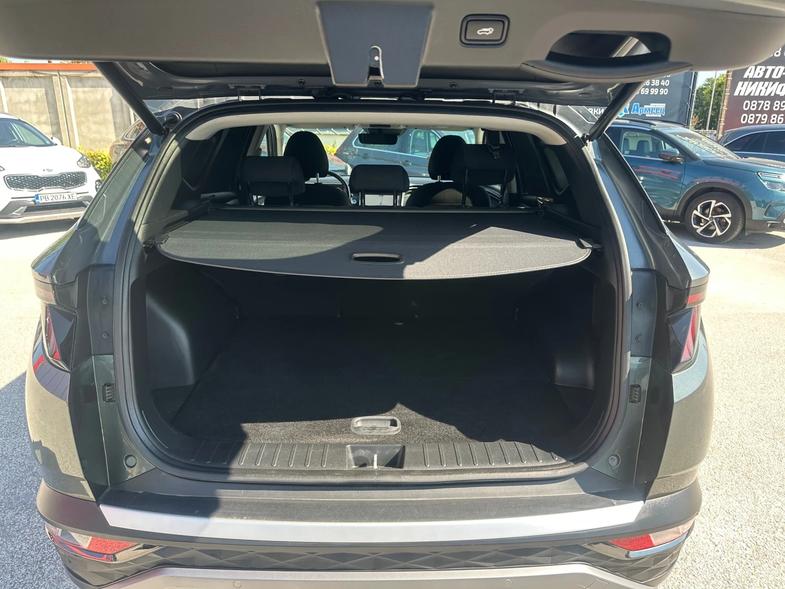 Hyundai Tucson 1, 6CRDI Mild-Hybrid Led Digital 139000km Сер.Исто, снимка 17 - Автомобили и джипове - 55200047