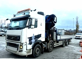 Volvo Fh  FASSI F 660 AXP26 FLY JIB+ Лебедка- 33.5метра, снимка 1 - Камиони - 48448693