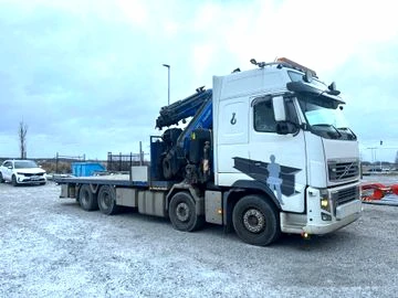 Volvo Fh  FASSI F 660 AXP26 FLY JIB+ Лебедка- 33.5метра, снимка 3 - Камиони - 48448693