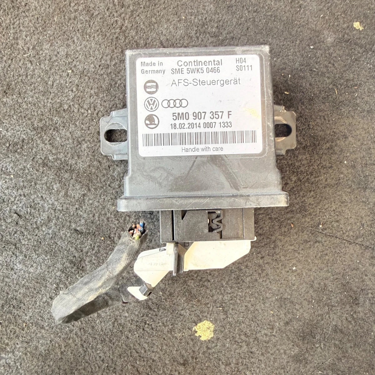 Модул за управление на адаптивните предни светлини за Volkswagen 5M0907357F-1386