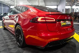 Tesla Model S PLAID 1020HP HD LED 360 ПАНО CARBON ЛИЗИНГ 100%, снимка 6