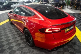 Tesla Model S PLAID 1020HP HD LED 360 ПАНО CARBON ЛИЗИНГ 100%, снимка 7