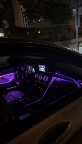 Mercedes-Benz C 220 BRABUS, AMBIENT, STARS, РЕАЛНИ КМ! Като нова, снимка 9