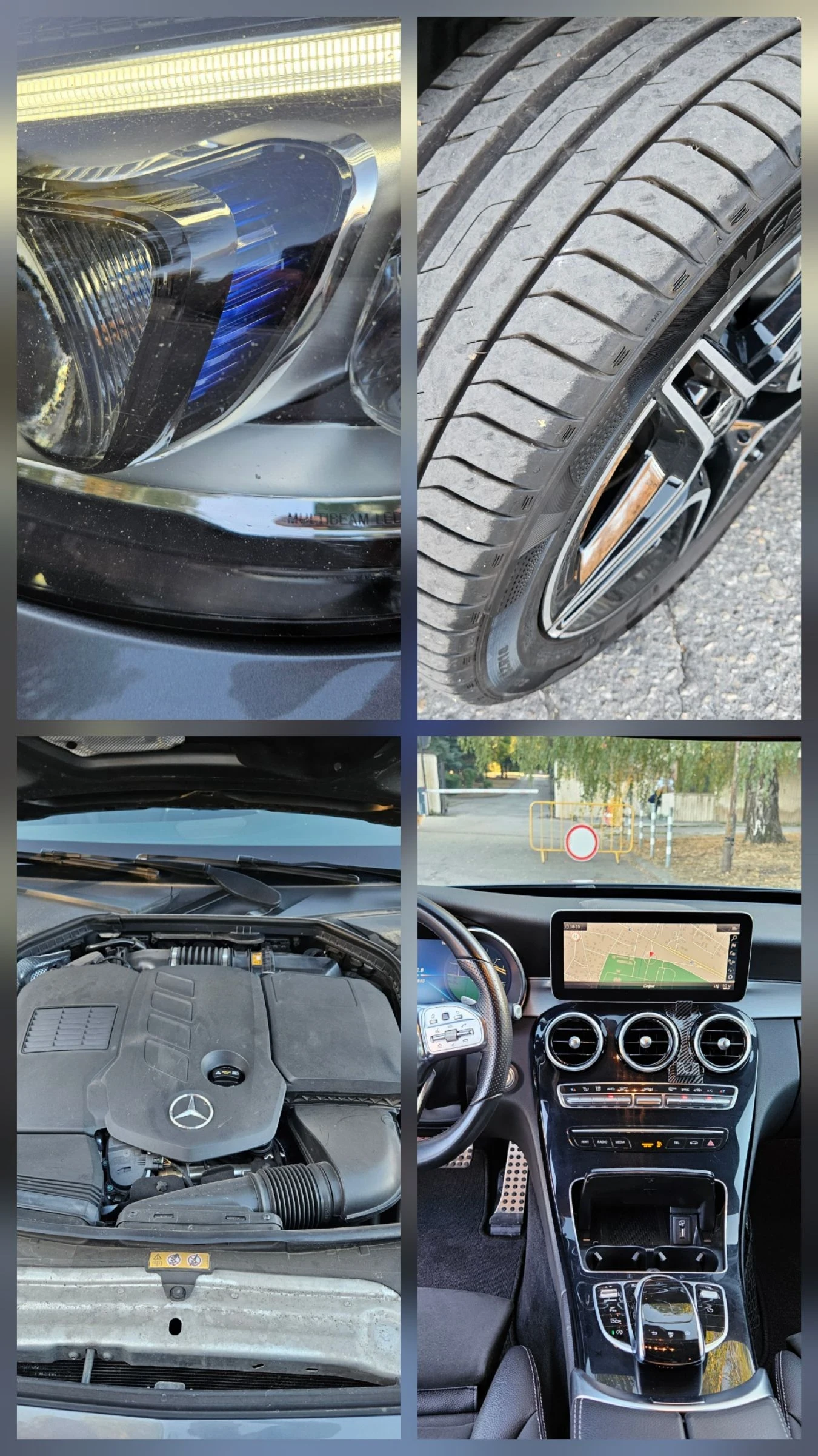 Mercedes-Benz C 300 4MATIC/AMG PACK/NAVI | Mobile.bg   15