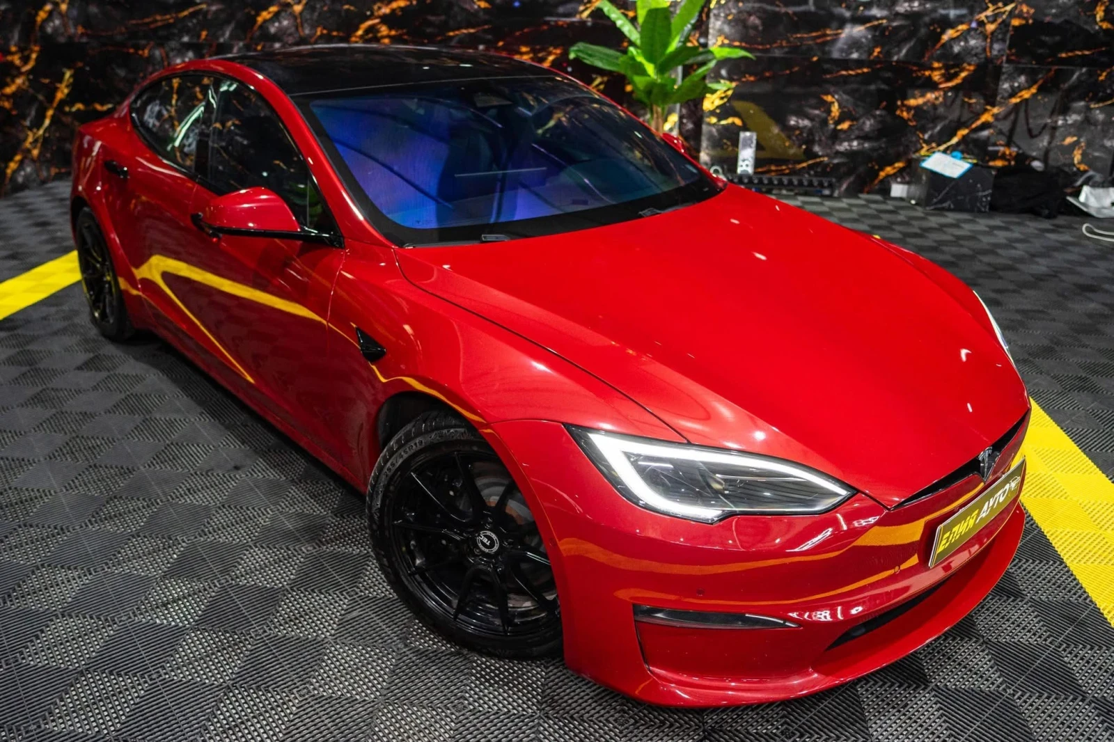 Tesla Model S PLAID 1020HP HD LED 360 ПАНО CARBON ЛИЗИНГ 100% - изображение 5