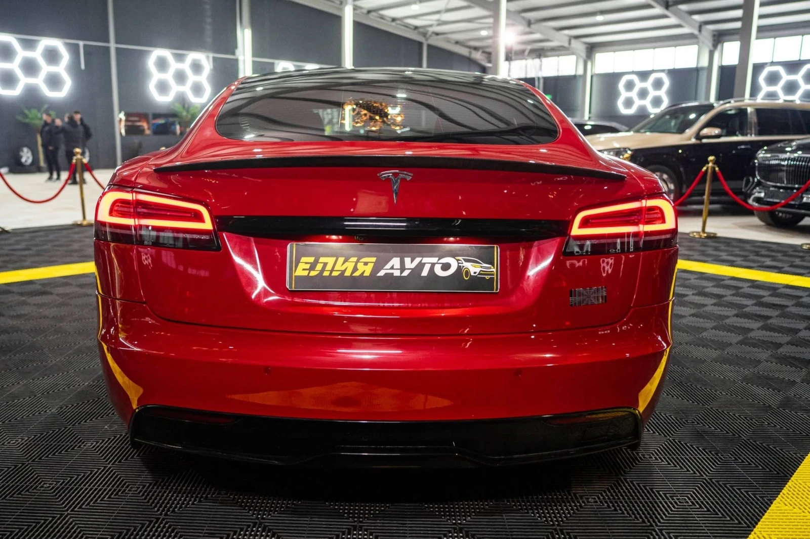 Tesla Model S PLAID 1020HP HD LED 360 ПАНО CARBON ЛИЗИНГ 100% - изображение 8