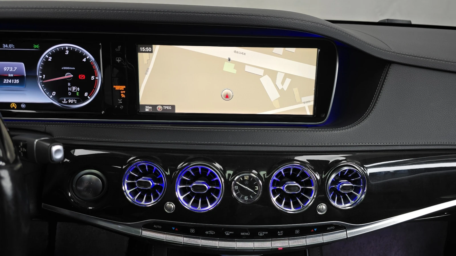 Mercedes-Benz S 350 4MATIC, снимка 10 - Автомобили и джипове - 55295804