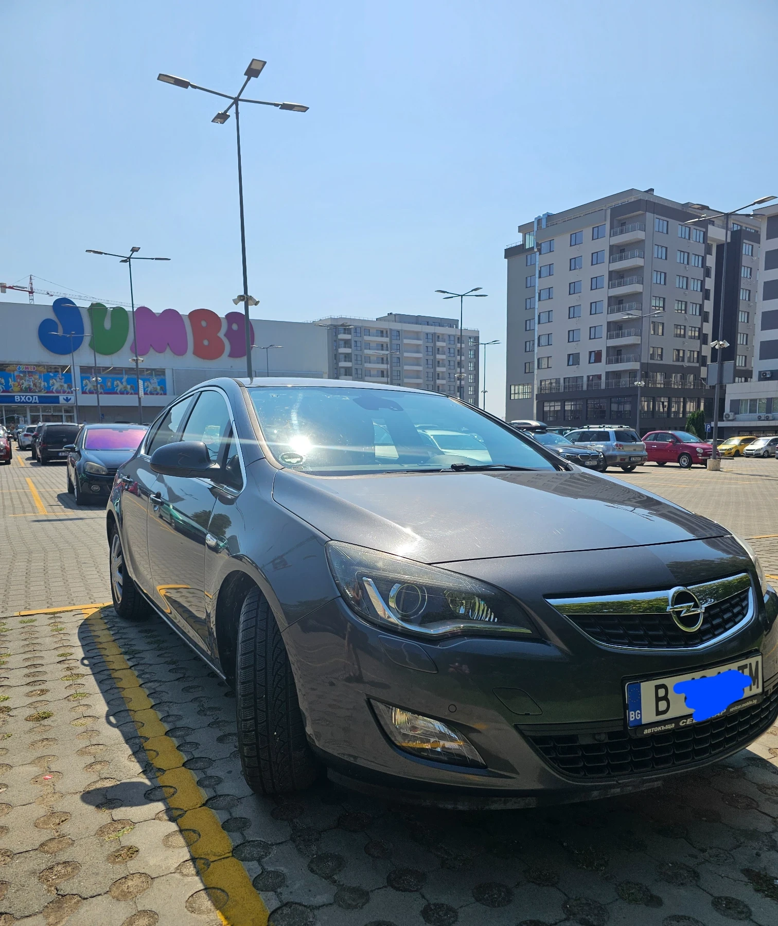 Opel Astra J 1.4 2010г. ГАЗ(вписана)