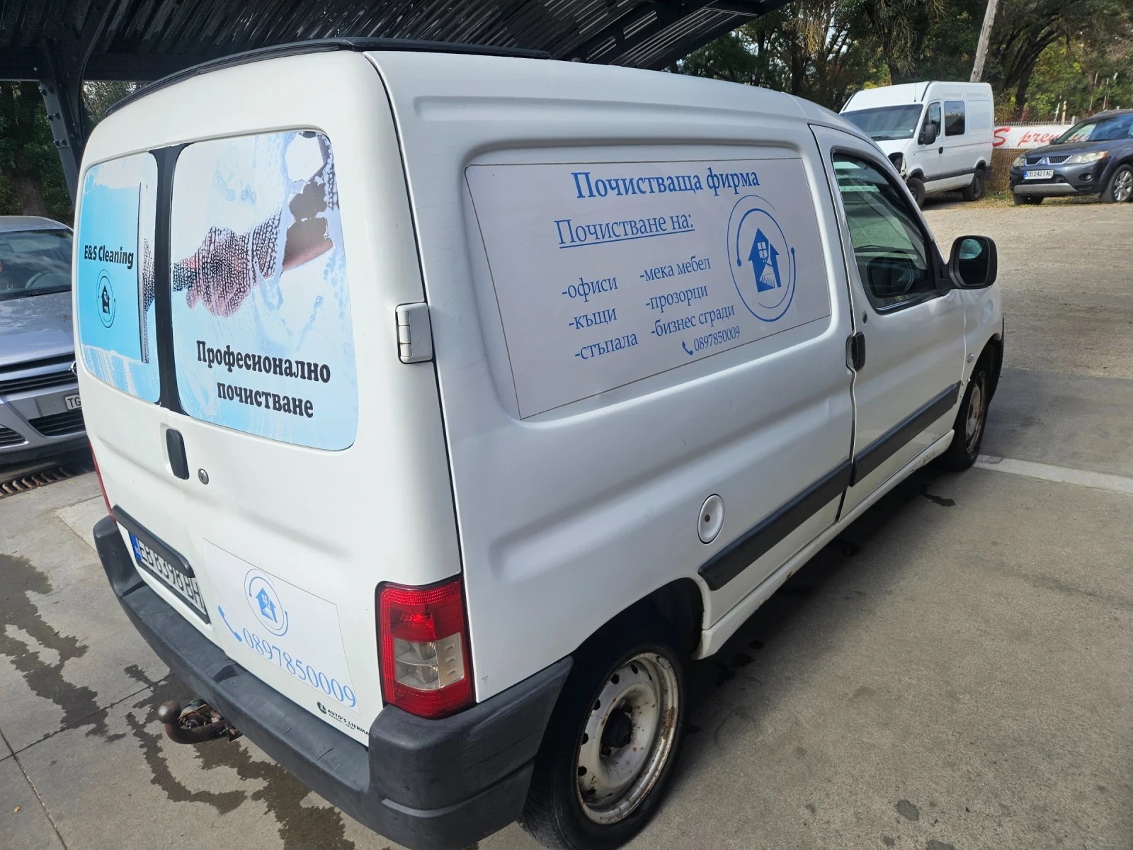 Peugeot Partner Partner 1.9 Diesel   2007 г Климатик, снимка 4 - Автомобили и джипове - 56199200