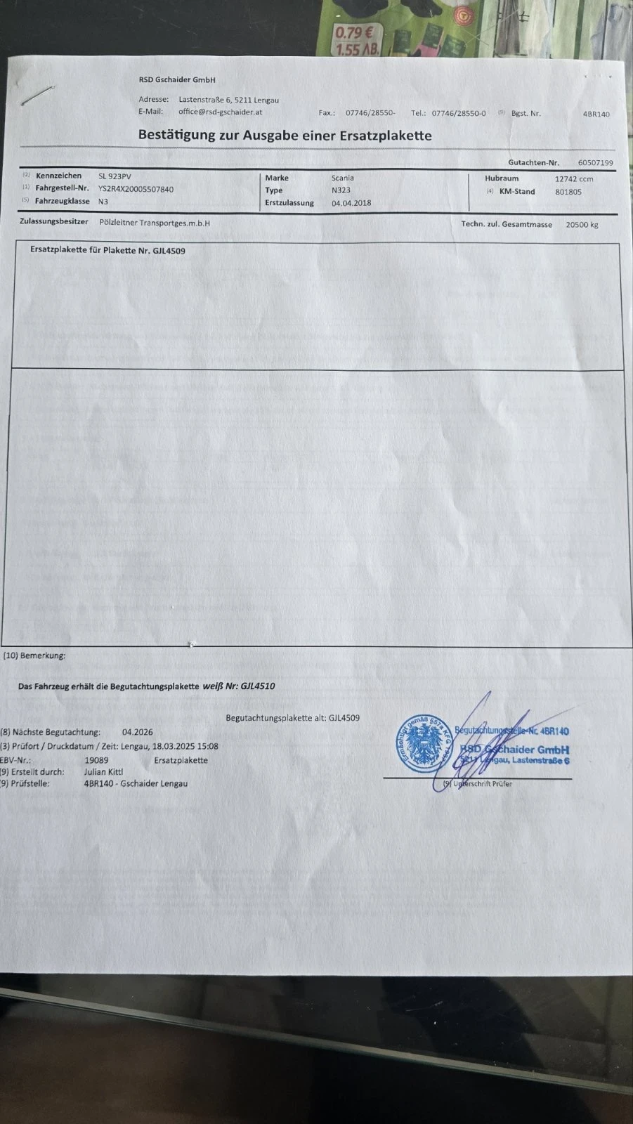 Scania R 450 евро 6, снимка 11 - Камиони - 54173884