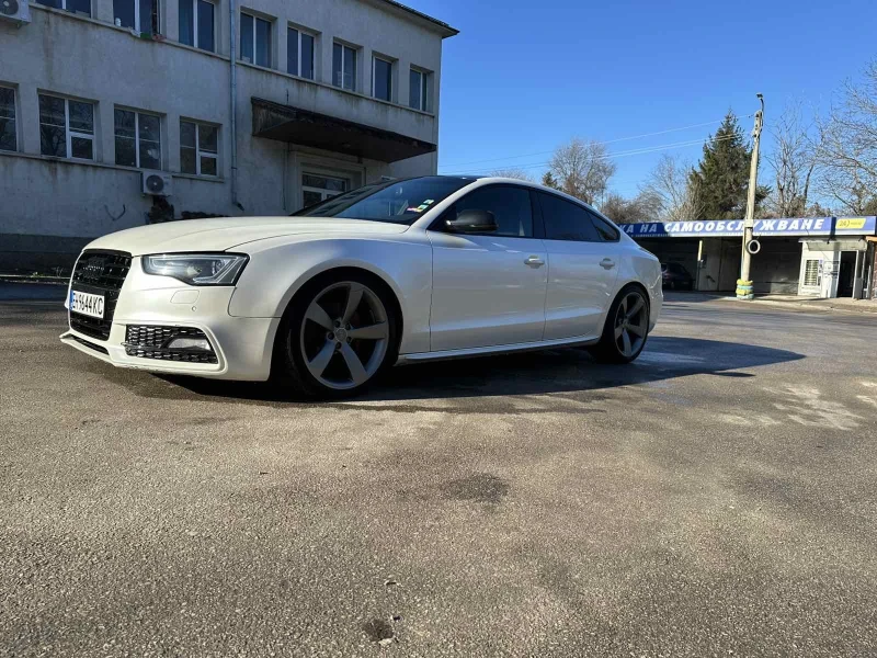 Audi A5 /SPORTBACK/3xSline/WHITE PERLA/, снимка 6 - Автомобили и джипове - 49595639