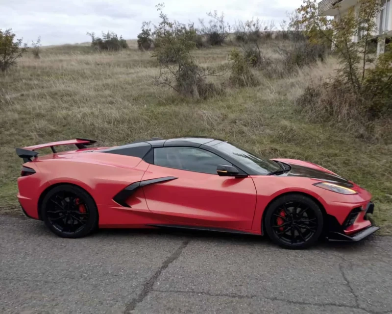 Chevrolet Corvette C8 Z51 3LT Performance Exhaust | High Wing, снимка 2 - Автомобили и джипове - 52230167