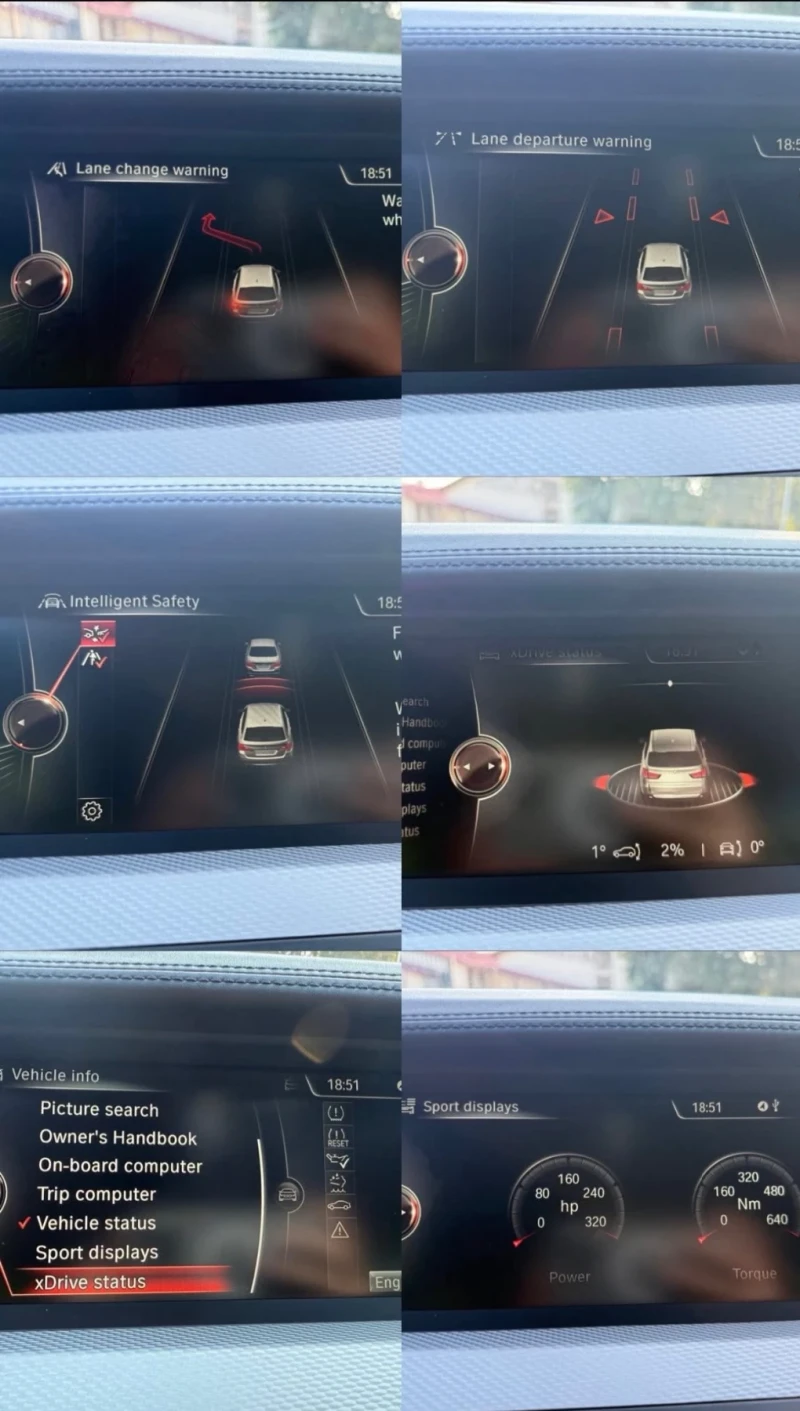 BMW 535 X-DRIVE FULL M-PACK, снимка 13 - Автомобили и джипове - 52590381