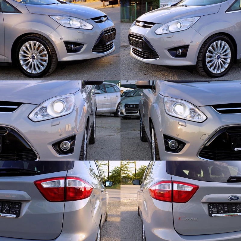 Ford C-max 2.0TDCi/AUTOMATIC/NAVi/КОЖА/XENON/142х.км/КАТО НОВ, снимка 16 - Автомобили и джипове - 55038935