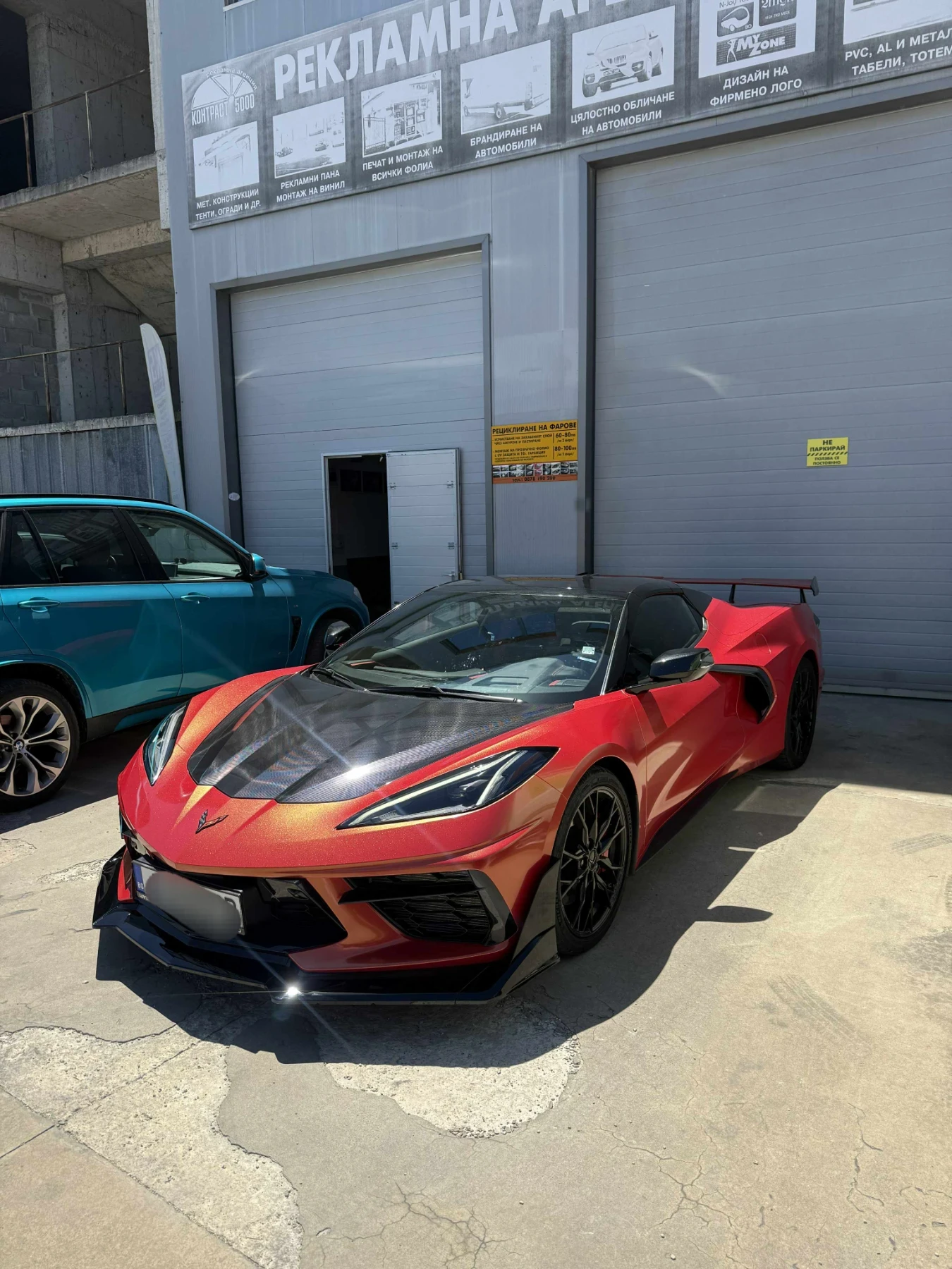 Chevrolet Corvette C8 Z51 3LT Performance Exhaust | High Wing - изображение 4