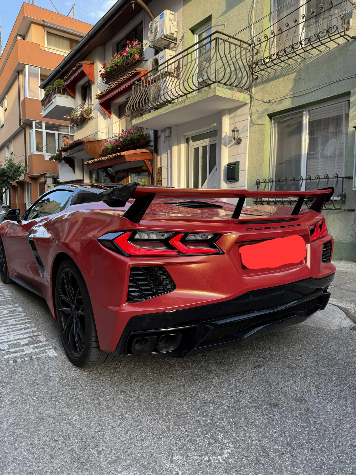 Chevrolet Corvette C8 Z51 3LT Performance Exhaust | High Wing - изображение 3