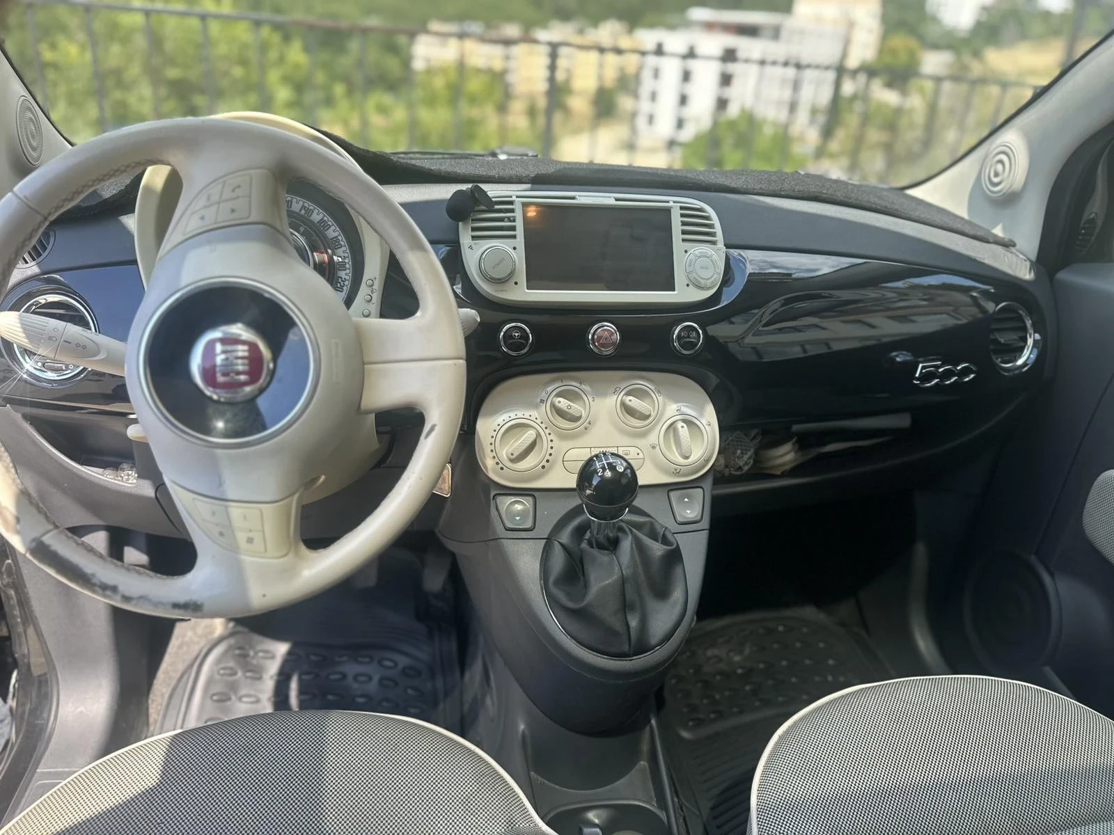 Fiat 500 1, 3 мултиджет ПАНОРАМА, снимка 11 - Автомобили и джипове - 54902243