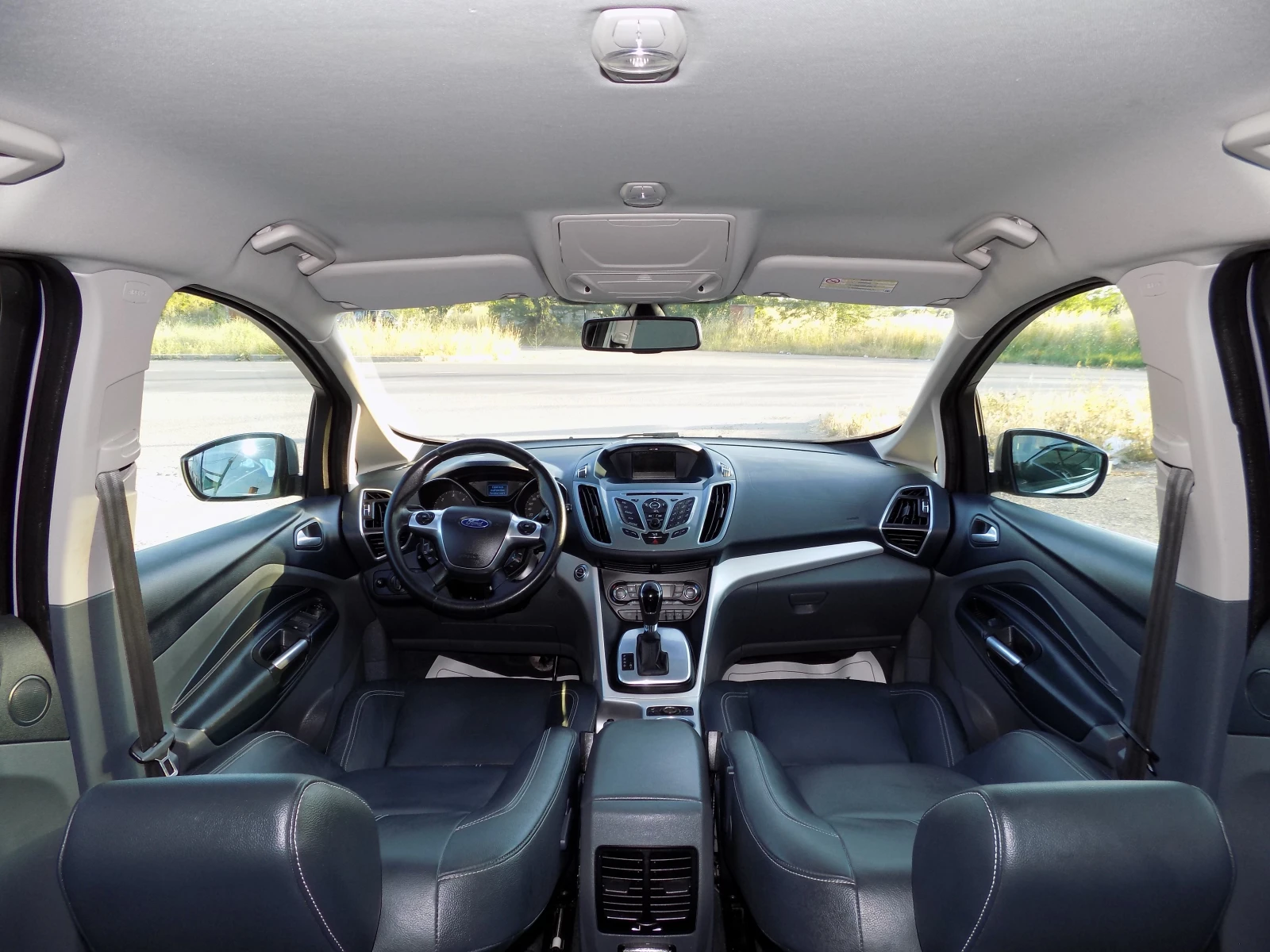 Ford C-max 2.0TDCi/AUTOMATIC/NAVi/КОЖА/XENON/142х.км/КАТО НОВ, снимка 7 - Автомобили и джипове - 55038935