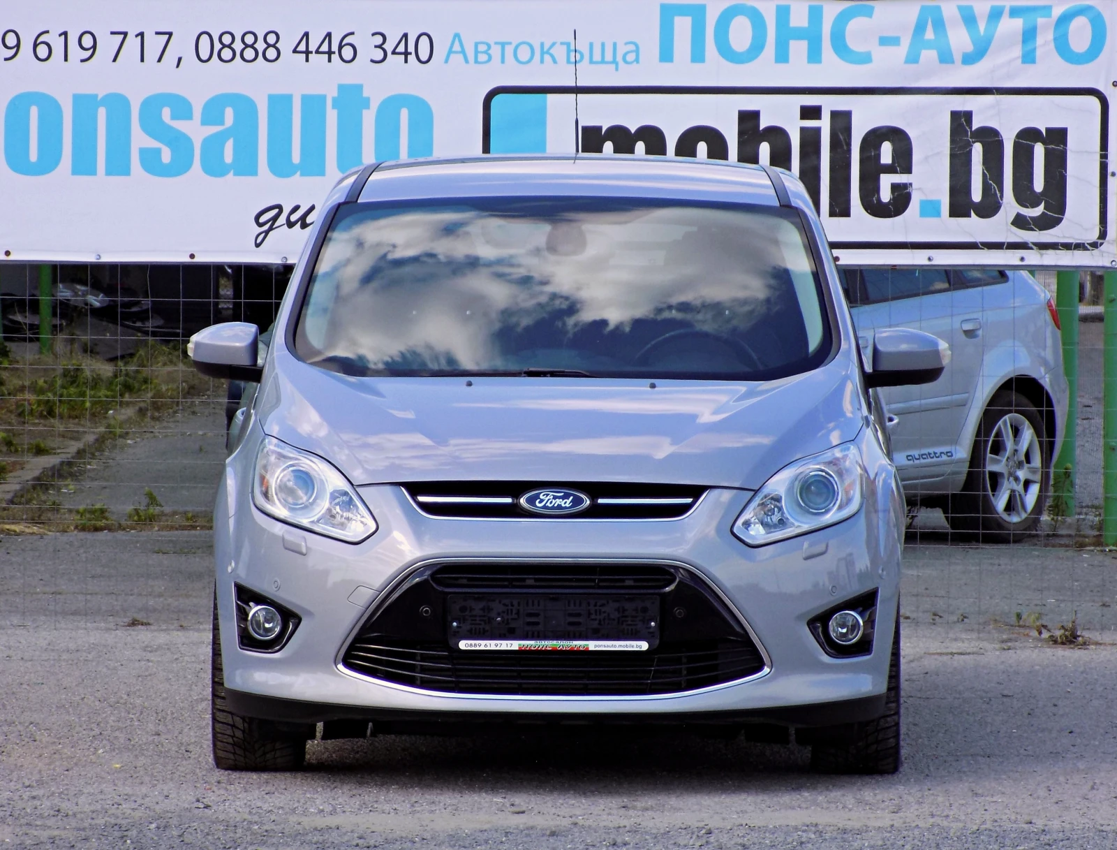 Ford C-max 2.0TDCi/AUTOMATIC/NAVi/КОЖА/XENON/142х.км/КАТО НОВ, снимка 2 - Автомобили и джипове - 55038935