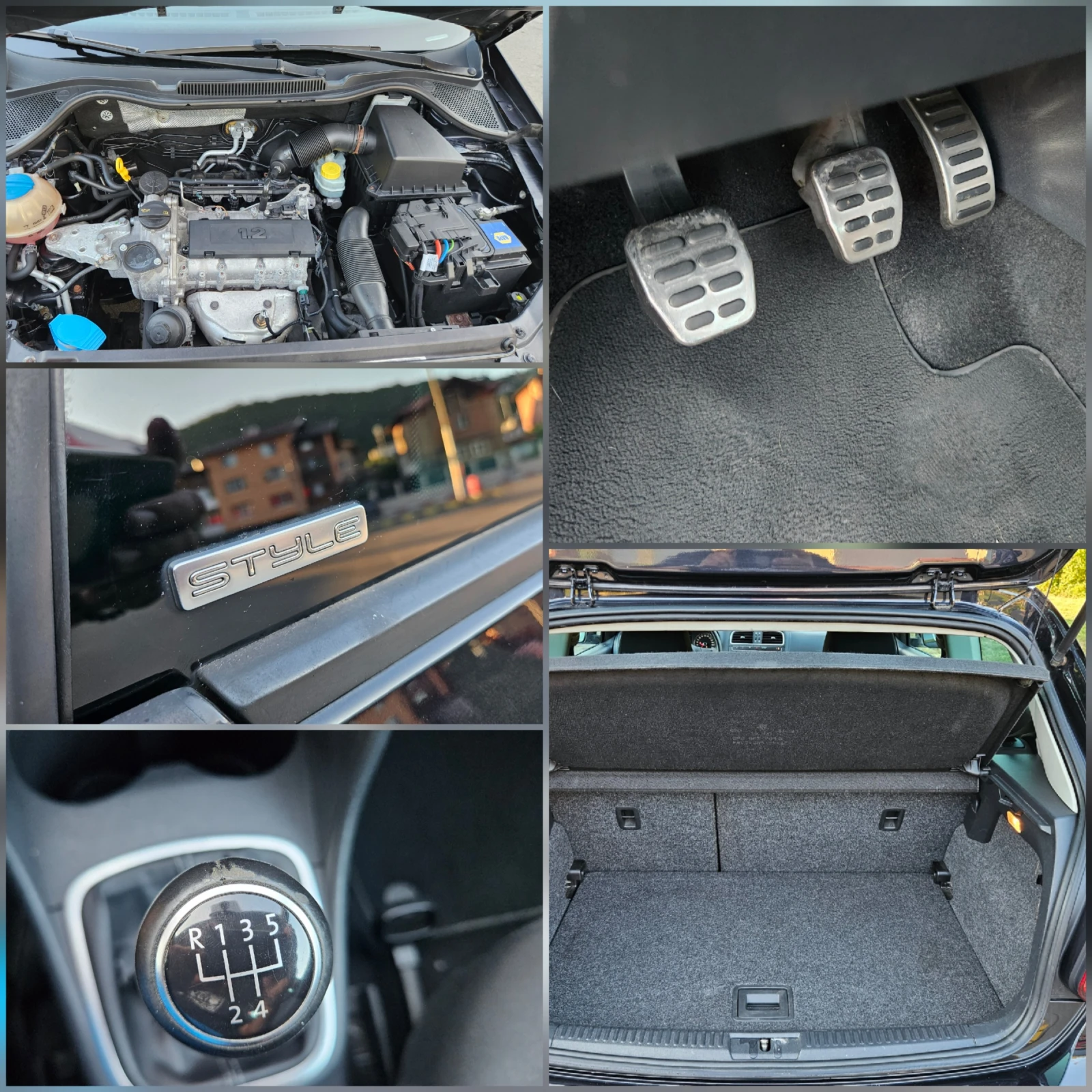 VW Polo 1.2 KLIMATRON/BENZIN/STYLE, снимка 16 - Автомобили и джипове - 55781421