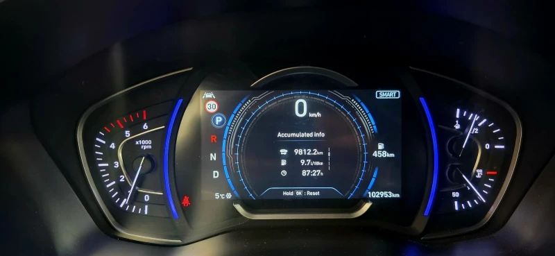 Hyundai Santa fe Европейска версия, 2, 2 , 200кс, 4х4 , 6+ 1, снимка 12 - Автомобили и джипове - 52712254