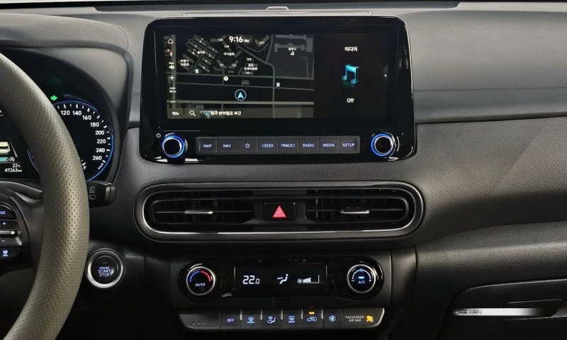 Hyundai Kona Gasoline 1.6 Turbo 2WD Modern, снимка 14 - Автомобили и джипове - 52112811