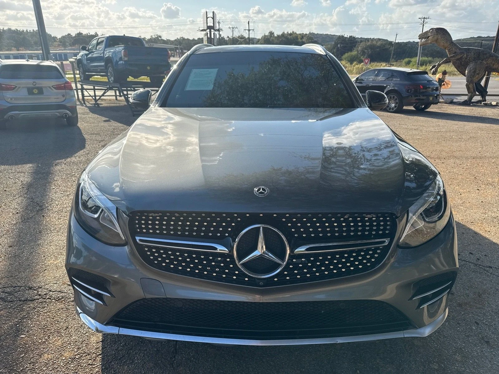 Mercedes-Benz GLC 43 AMG ПОДГРЕВ/ОБДУХВАНЕ/КАМЕРА/ПАНОРАМА/BURMESTER/AMG  - изображение 3