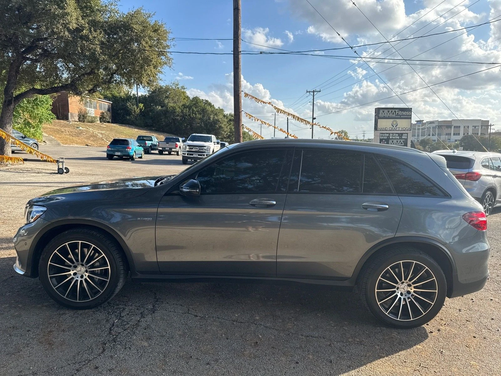 Mercedes-Benz GLC 43 AMG ПОДГРЕВ/ОБДУХВАНЕ/КАМЕРА/ПАНОРАМА/BURMESTER/AMG  - изображение 5