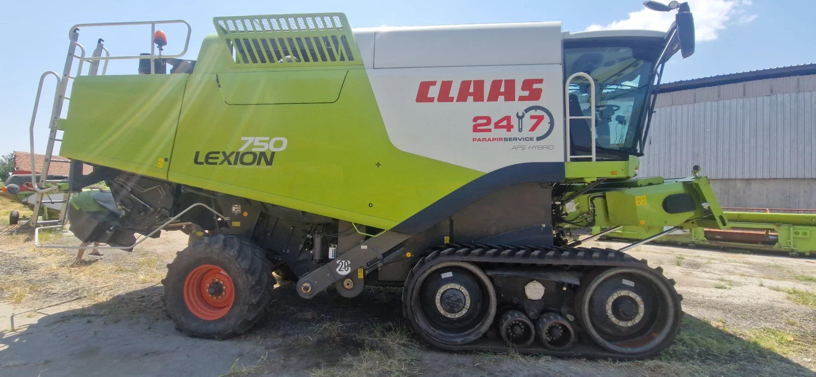 Комбайн Claas lexion 750 TT , снимка 6 - Селскостопанска техника - 54962262