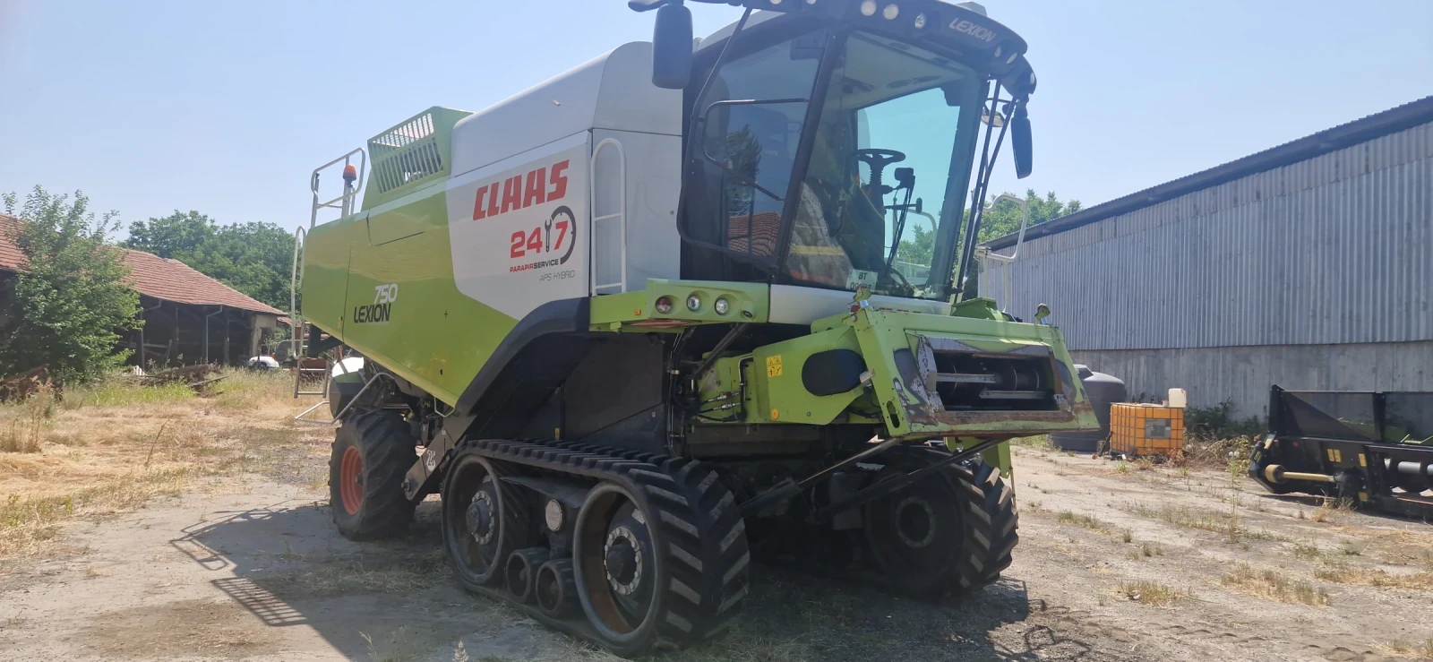 Комбайн Claas lexion 750 TT 