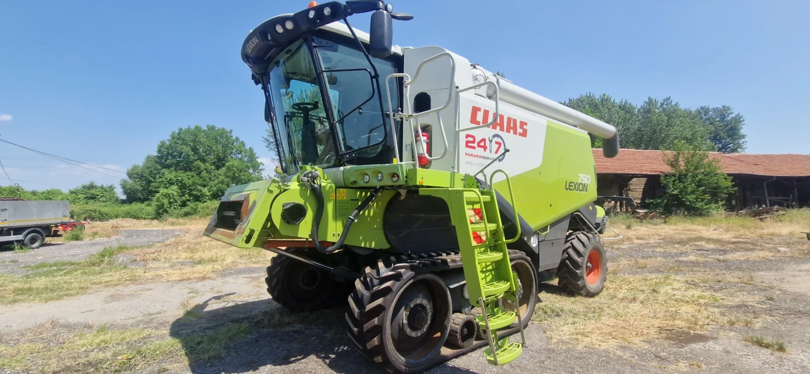 Комбайн Claas lexion 750 TT , снимка 8 - Селскостопанска техника - 54962262