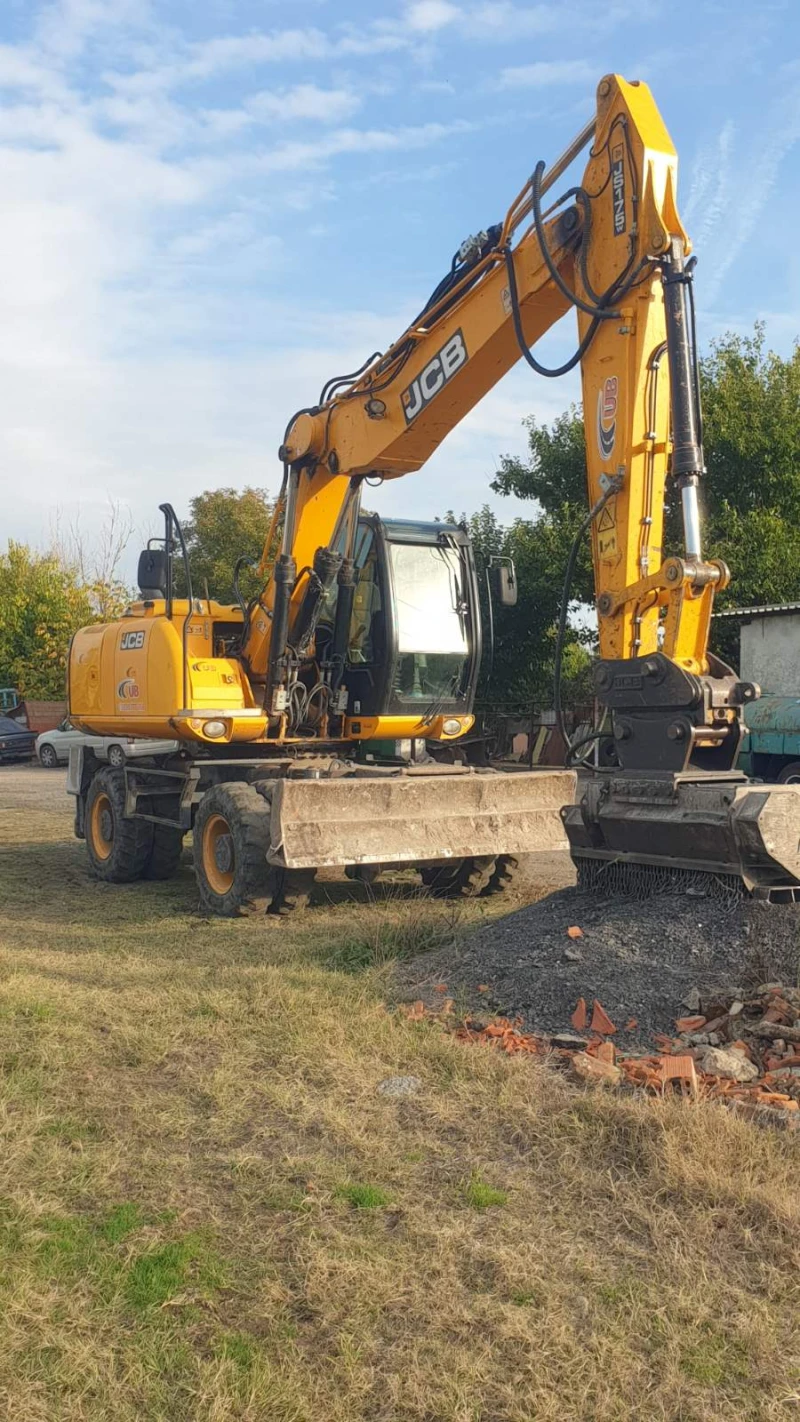 Багер JCB JS175W, снимка 3 - Индустриална техника - 52213696