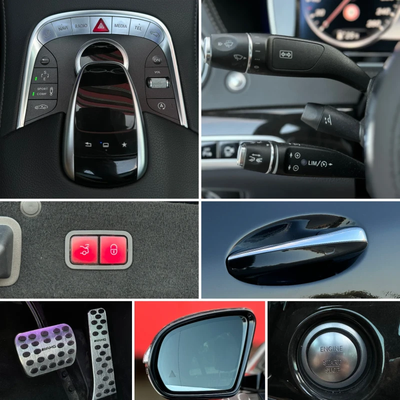 Mercedes-Benz S 350 4 МАТИК-ВАКУМ-ОДОБРЕН-ЛИЗИНГ-14000 първоначална, снимка 4 - Автомобили и джипове - 52369256