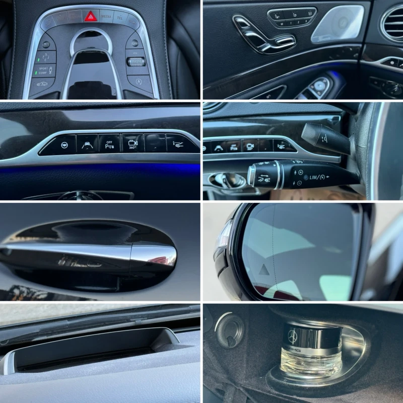 Mercedes-Benz S 350 4 МАТИК-ВАКУМ-ОДОБРЕН-ЛИЗИНГ-14000 първоначална, снимка 13 - Автомобили и джипове - 52369256