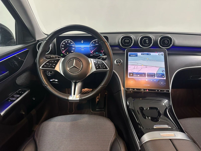Mercedes-Benz C 180 ADVANTAGE/170HP/NIGHT/DISTR/NAVI/CAM/AMBI/452v, снимка 8 - Автомобили и джипове - 50349983