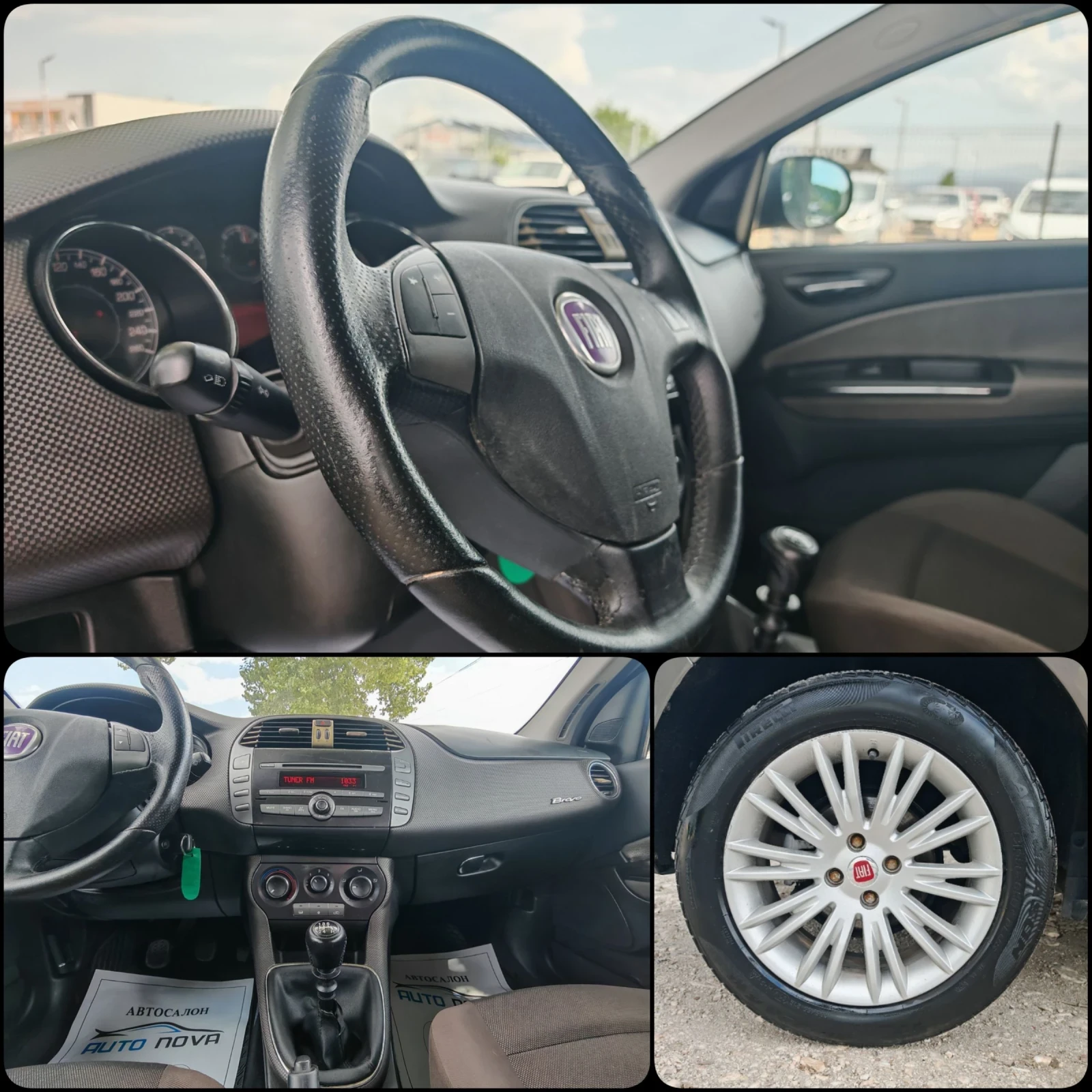Fiat Bravo 1.9 ДИЗЕЛ 120 К.С 8 V ВЕЧЕН МОТОР! УНИКАТ | Mobile.bg — изображение 14